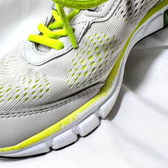 Reebok-Women's Run Fit Frame 70% Dynamic Biomechanics 12.9-Sz 7 1/2-Gray/Neon - Picture 13 of 16